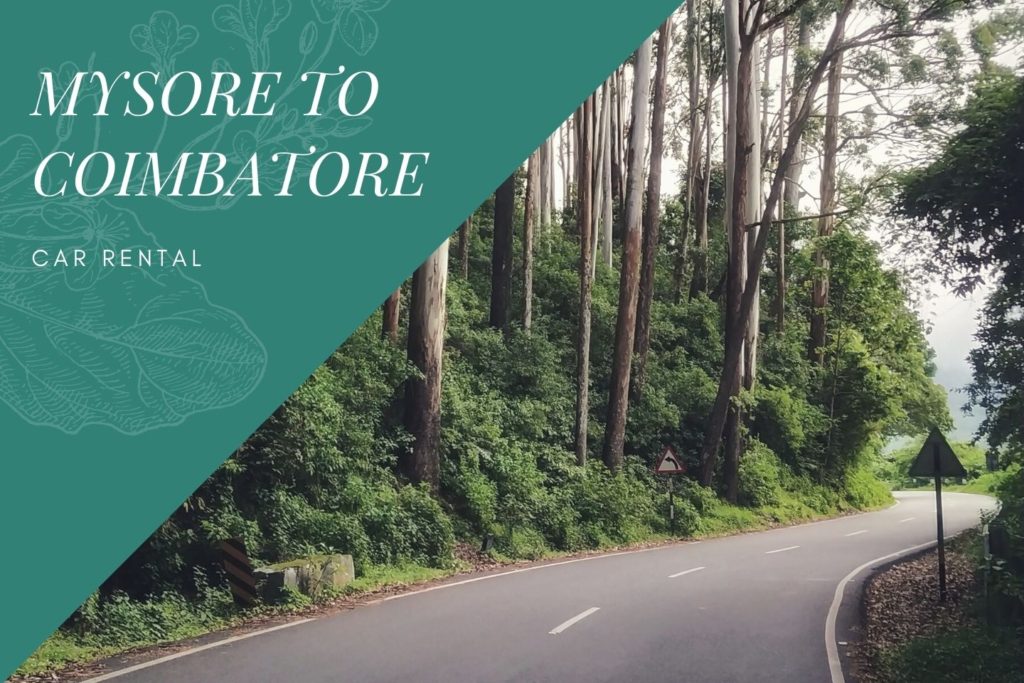 Mysore to Coimbatore Car Rental Service